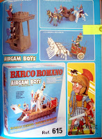 publicidad airgam boys barco romano