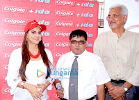 Perizaad Kolah in Baroda at the Colgate Event