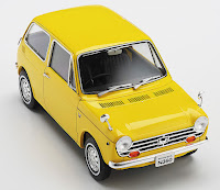 Hasegawa 1/24 Honda N360 (NI) (1967) (20285) English Color Guide & Paint Conversion Chart