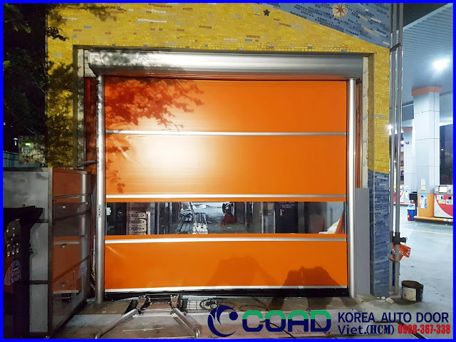 Cửa cuốn công nghiệp, cửa cuốn nhanh, cửa đóng mở nhanh, High speed door, COAD