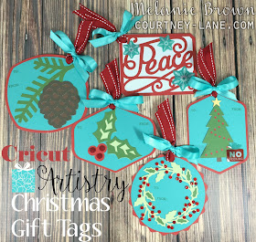 Cricut Artistry Christmas Gift tags volume one
