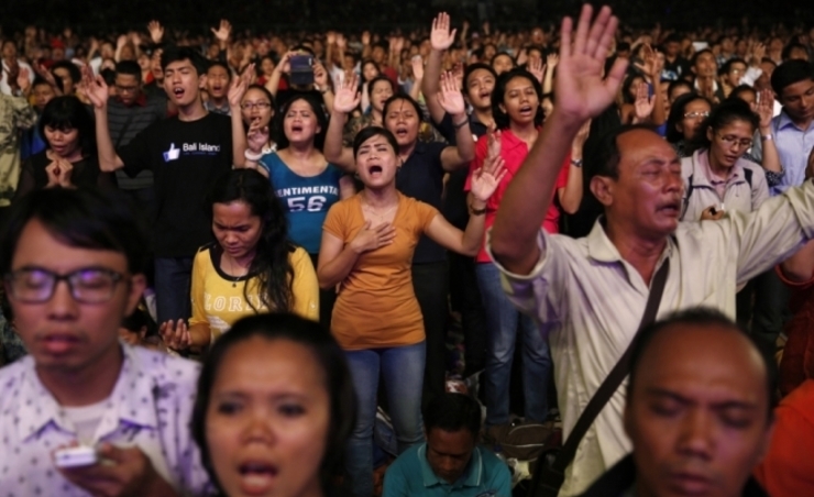 Cristianos en Indonesia