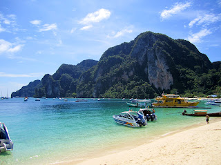  Ko Phi Phi Island is nevertheless the principal theme of conversation for the beach Bangkok Thailand Travel Map & Things to do in Bangkok : Visit to Ko Phi Phi Travel Guide