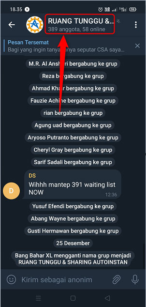 Cara Menambahkan Anggota Ke Grup Telegram 1