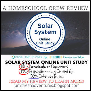 Solar System Online Unit Study Review