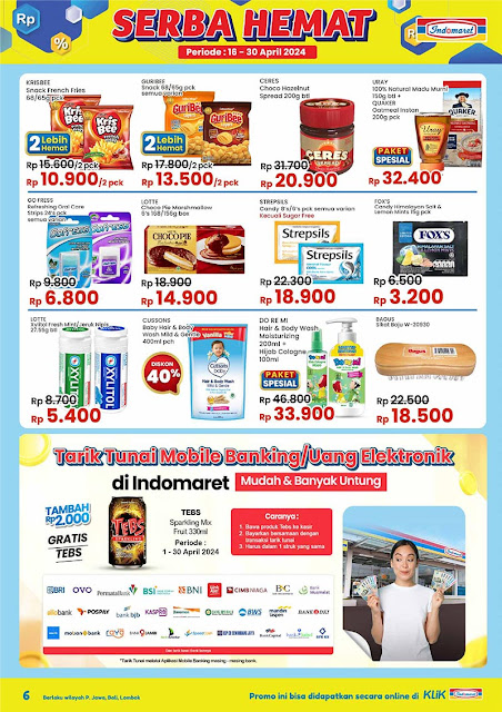 Promo Super Hemat Indomaret 16 hingga 30 April 2024