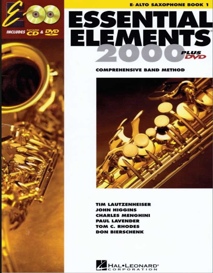 Essential Elements - from Beginner to professional Saxophone E- Book (PDF)