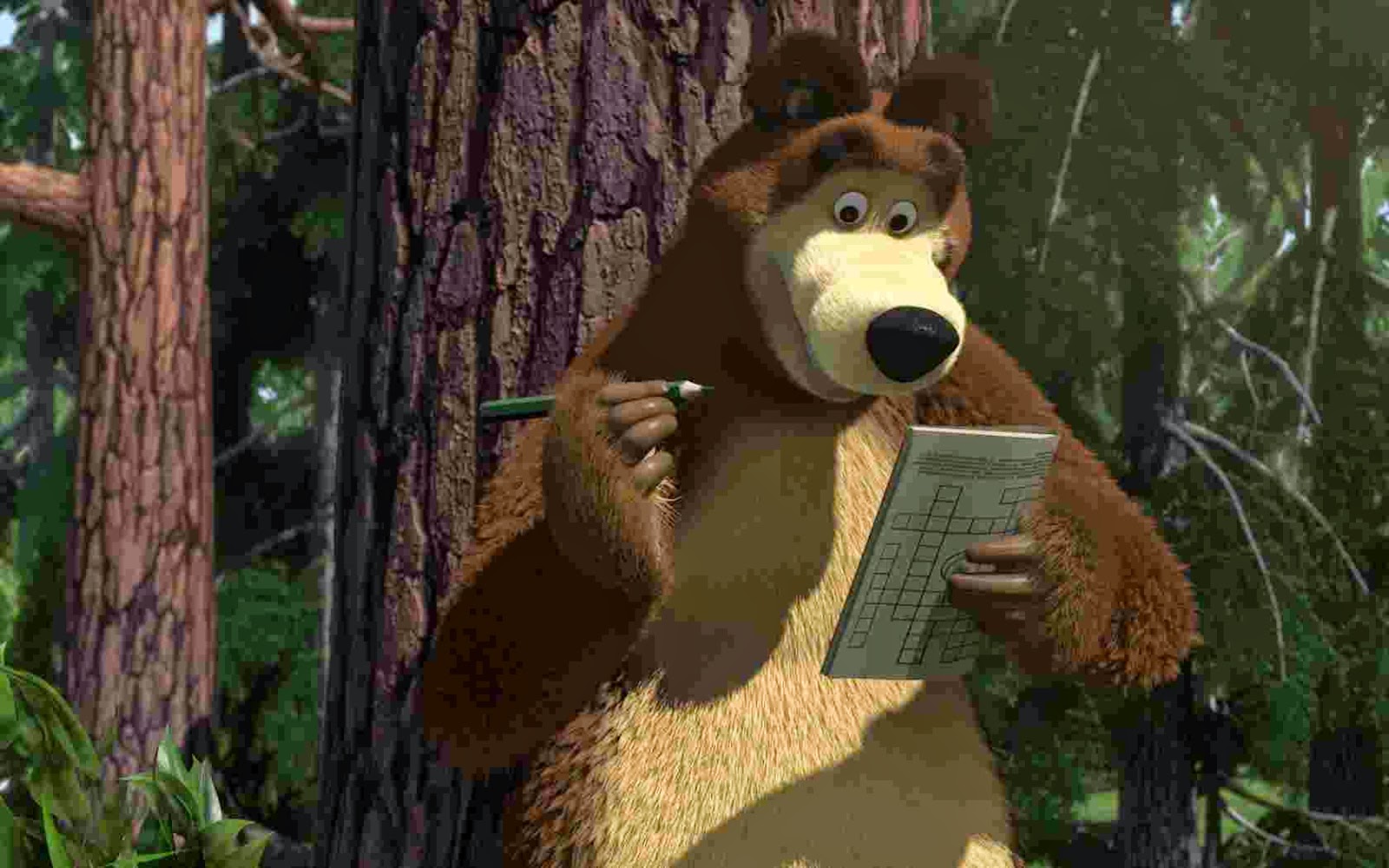 Serba Animasi Karakter Dalam Masha And The Bear
