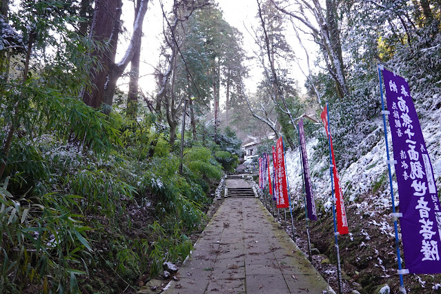 島根県安来市清水町 安来清水寺 参道