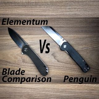 Blade Shape: Civivi Elementum VS QSP Penguin
