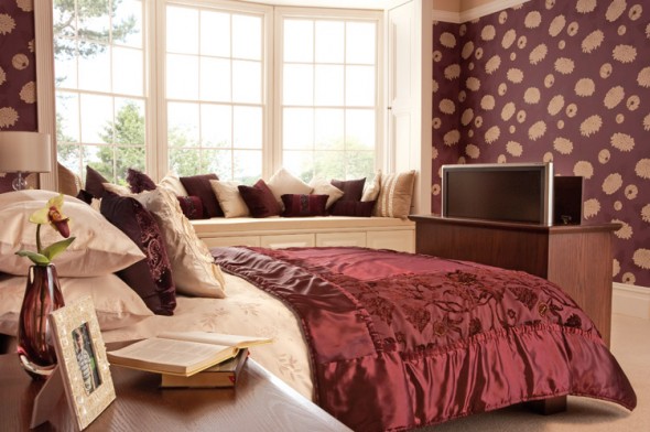 Maroon Bedroom Ideas