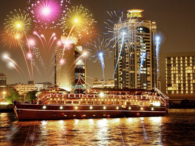 New Year Celebration at Dubai Marina