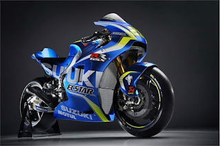 New GSX-RR  2017.   Team SUZUKI Ecstar.