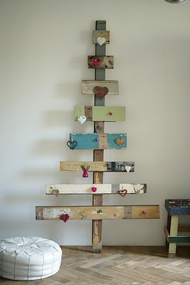 Craft Ideas   Wood on Eco Friendly Christmas Tree Fun Cute Rustic Decoration Idea Wood Jpg