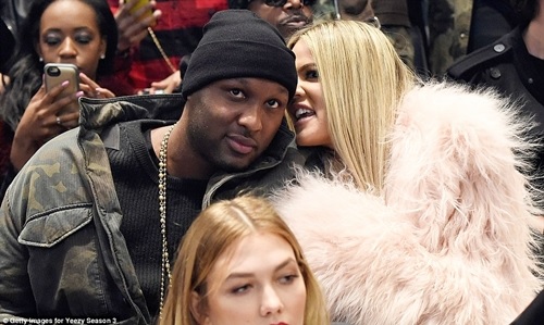 Are They Back Together? Lamar Odom & Khloe Kardashian Spotted Flirting at Kanye's Show (Photos)