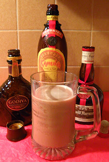 Cup of Hot Cocoa with Liqueurs