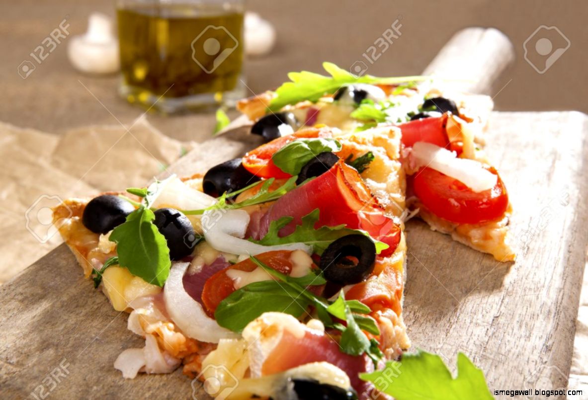 Delicious Pizza Piece With Various Toppings Close Up Traditional Delicious Pizza Piece With Various Toppings Close Up Traditional