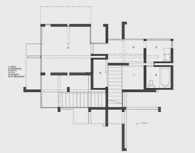 Casa VI. Peter Eisenman