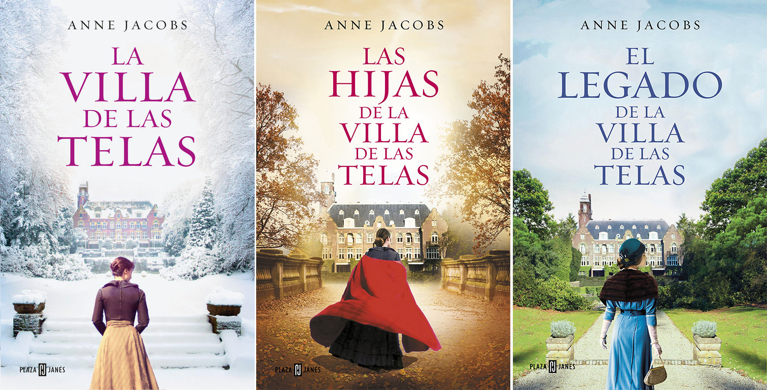 Sintiendo sus páginas: Reseña El legado de la villa de las telas - Anne  Jacobs