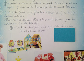 Lettre au Père Noël de Mam'zelle Nono, deux ans