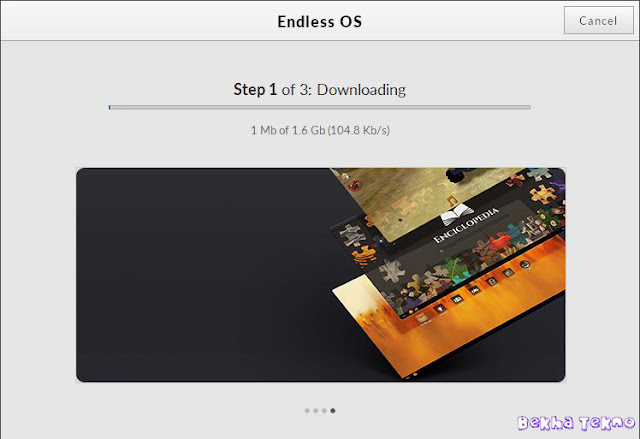 Instal OS Endless 5