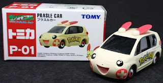 Tomica - P01 , Pocket Monsters Prasle 紙盒裝