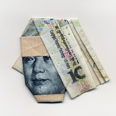 Moneygami - origami banknote