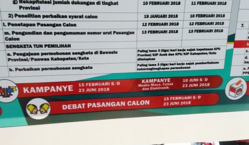 Tahapan Pilkada Serentak 2018, Diumumkan KPU Sulsel