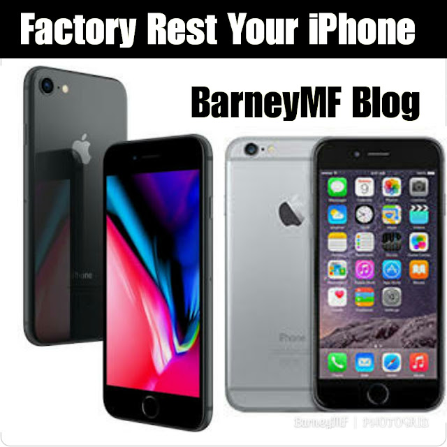 BarneyMF Blog - iPhone 6 and iPhone 8