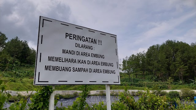 Embung Giritirto Mangkrak, Belum Difungsikan sudah Rusak Parah 