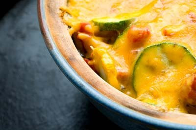 Tex-Mex squash casserole