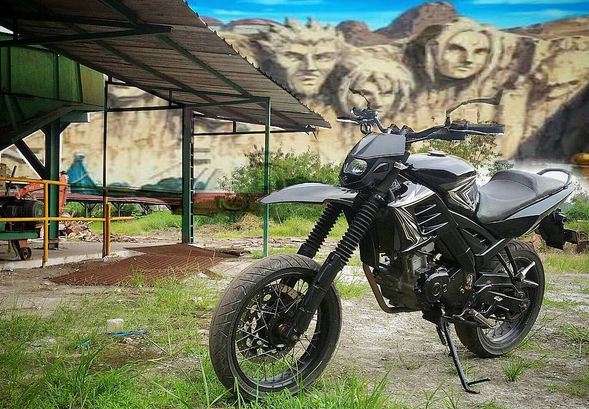 Info Terbaru Modifikasi Motor  Vixion Vixion Supermoto 