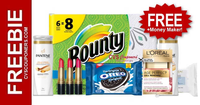 FREE Bounty Paper Towel CVS Deal