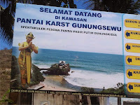 Rute Menuju ke Kawasan Pantai Gunungkidul Jogja