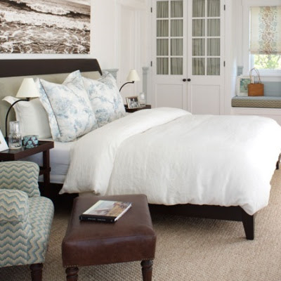 Ocean-themed bedroom Coastal style