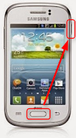 Cara screenshot pada ponsel samsung galaxy young GTS6310