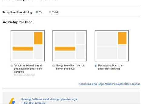 Trik Menampilkan Iklan Adsense Hosted di Blog