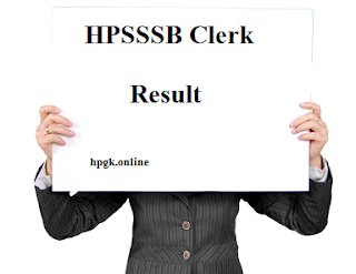  post code 484 hpsssb clerk result 