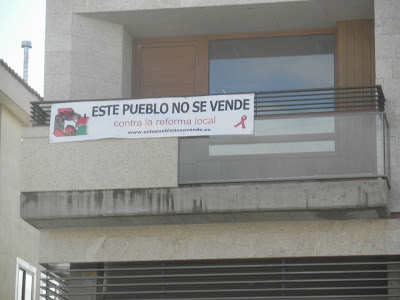 Cespedosa, Este pueblo no se vende, contra la reforma local