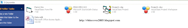 Populate ComboBox with MS-Access 2003