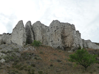 Белокузьминовские меловые скалы 