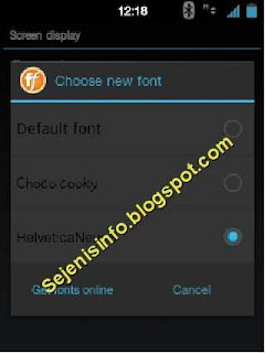 Choice android font samsung