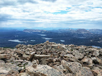 Bald Mountain by Mirror Lake in Uintas Kamas, Utah