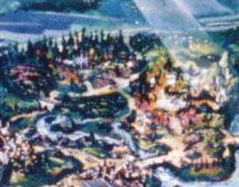 Fantasia Gardens Concept Art Disney's Animal Kingdom Beastly Kingdom