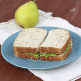 Turkey, Smashed Pea, and Pesto Sandwich | The Sweets Life