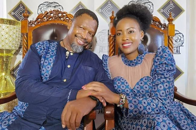 La edad es sólo un número.  Sello Maake KaNcube y su esposa te sorprenderán