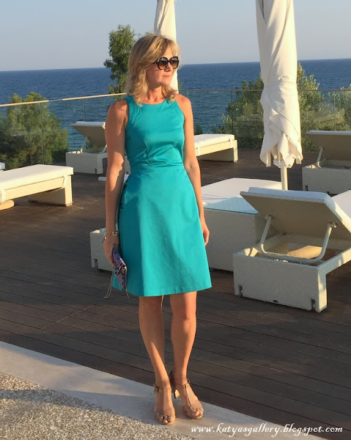 #myblueturquoisesummerdress