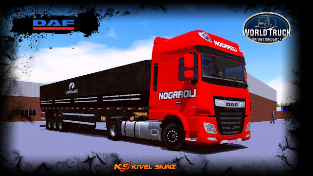 DAF XF - NOGAROLI TRANSPORTES VERMELHA