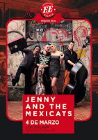 Concierto de Jenny and The Mexicats en Escenario Eslava