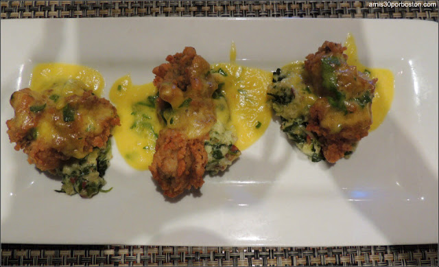 Fried Oysters Rockefeller